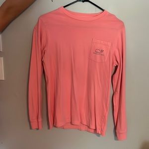 Pink and Blue vineyard vines long sleeve